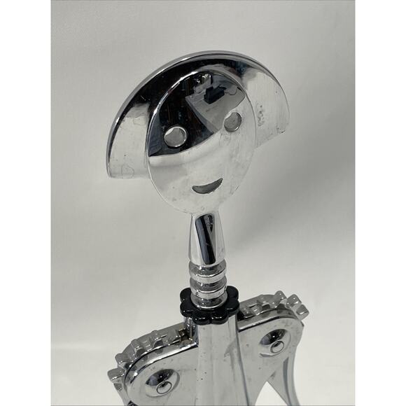 Alessi Anna G Corkscrew Wine Opener in Chrome - Open Box - Picture 2 of 8